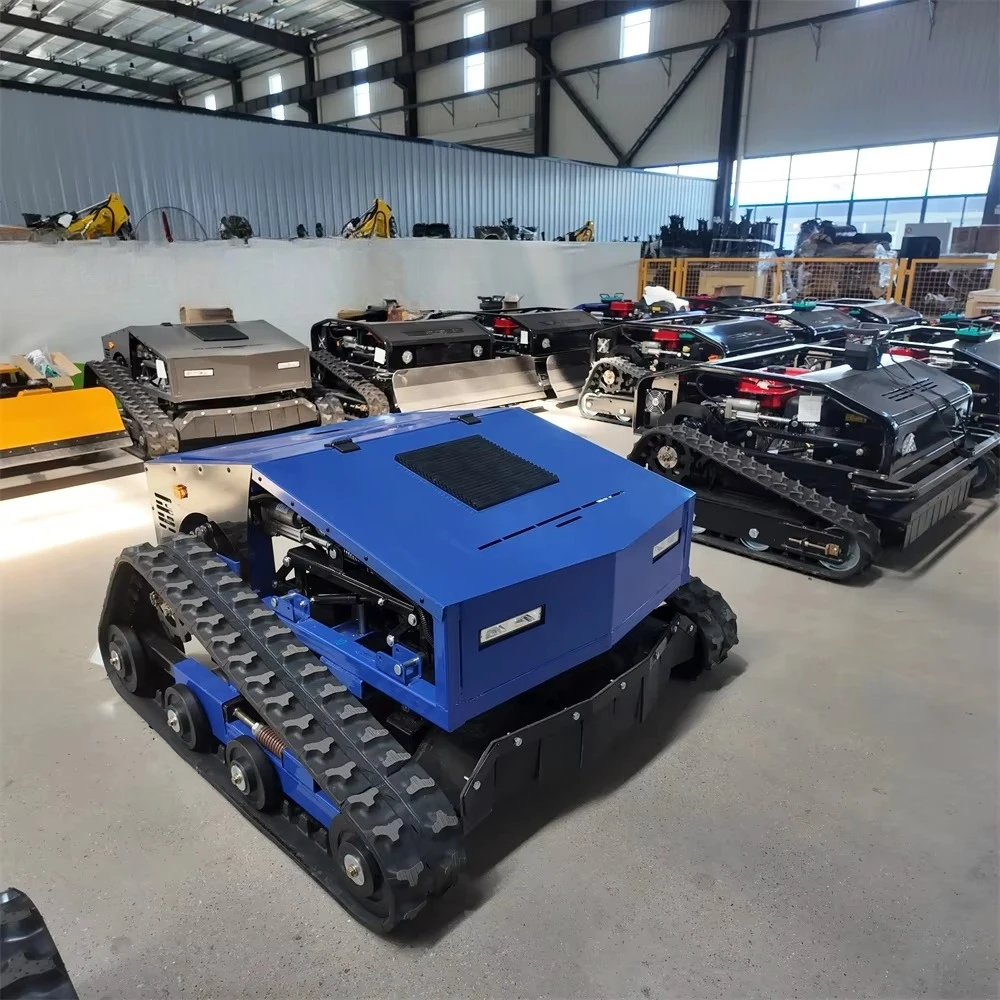 Wholesale Lawn Mower RC Slope Crawler All-terrain Remote Control Agricultural Lawn Mower Robot Tondeuse