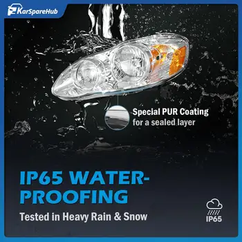 200W super jasná halogenová žárovka do světlometů 12V 6500K super bílá pro Toyota Corolla 2005-2007 2008 2009 2010 2011 2012 2013 8 nejlepší prodej Žárovka světlometu Toyota Corolla - №4
