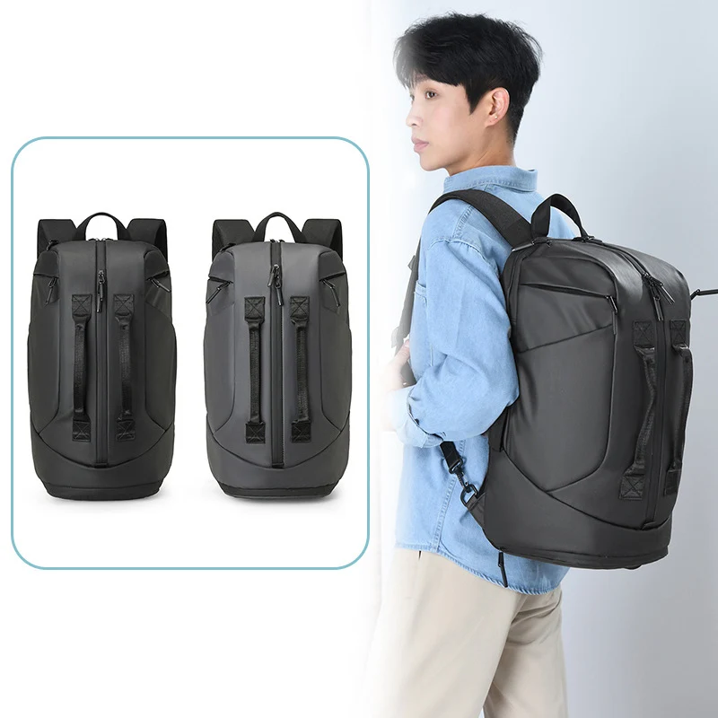 Sports Backpack Yoga Fitness Gym Bag Travel Duffel Bags Outdoor Camping Hiking Rucksack with Shoes Pack Large Luggage Schoolbag