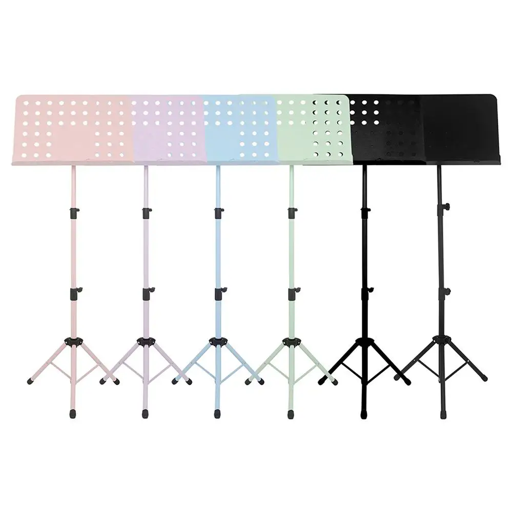 Sheet Music Stand Folding Angle Height-Adjustable Music Stand Sheet Music Lightweight Portable Music Holder