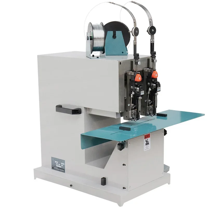 Double Head Saddle Stitcher Wire Binding Machine High Speed Saddle Binding Machine Stapler Folding machine