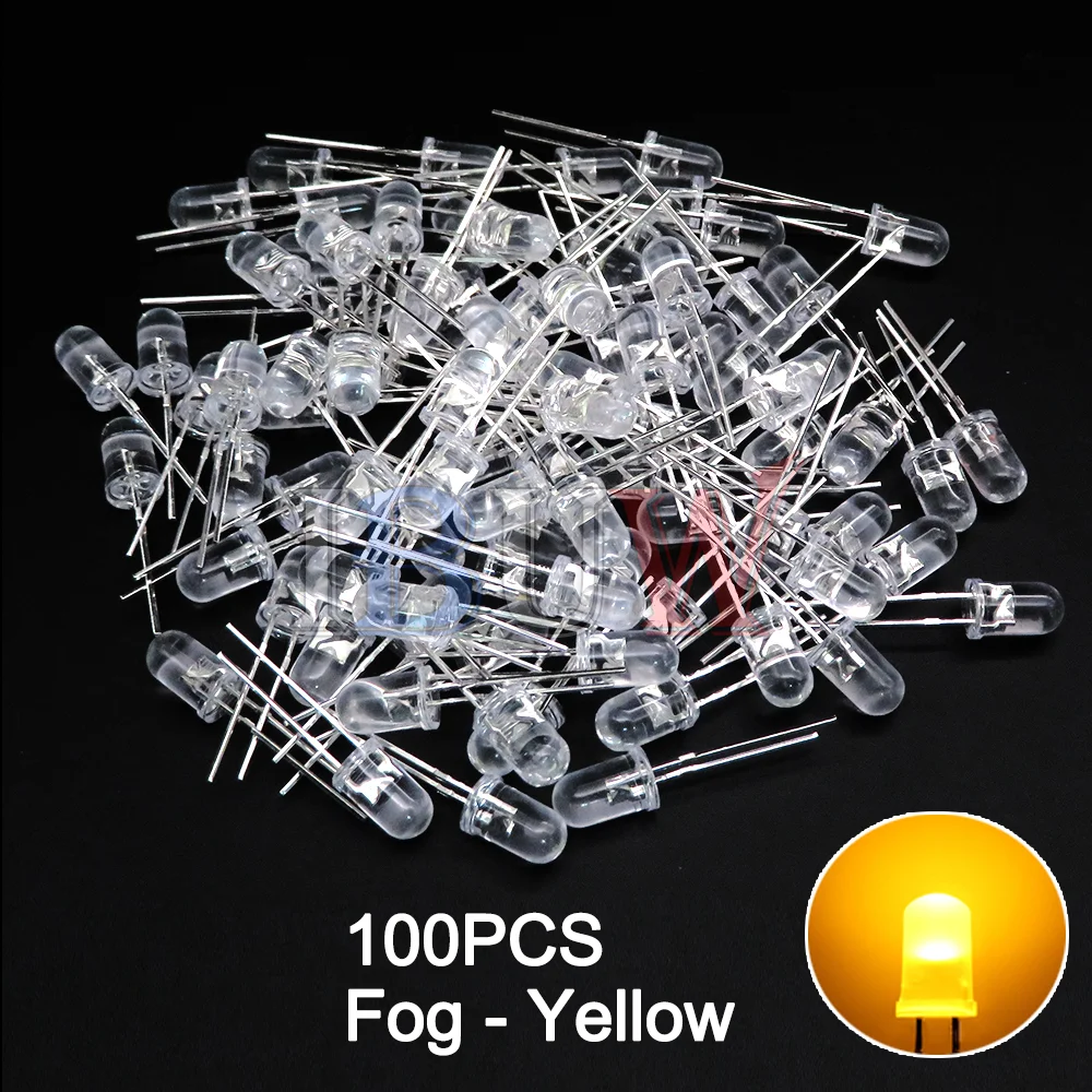 Variant: 100pcs Fog-Yellow