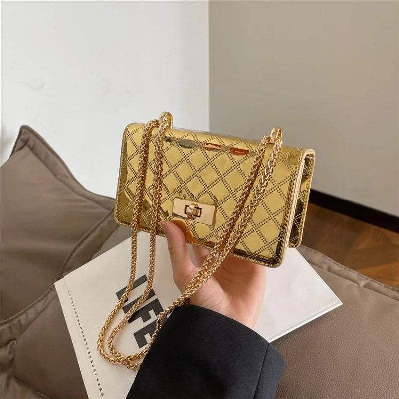 حقيبة كروس نسائية فاخرة مصنوعة من الجلد تتميز بمظهر كلاسيكي مستوحى من باريس ومظهر عتيق غير رسمي #1