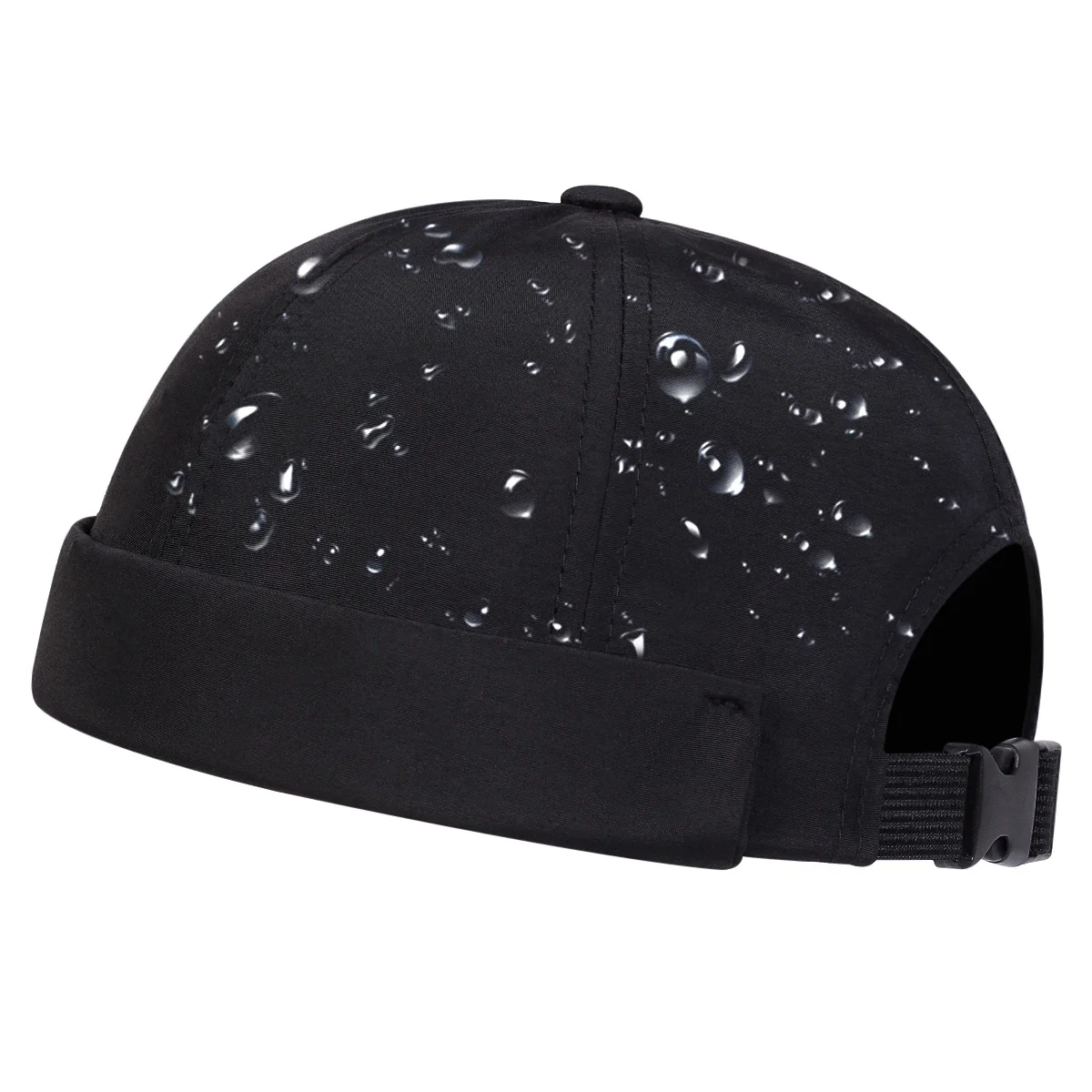 Men Solid Color Quick Drying Waterproof Landlord Caps Painter Cap Painter Cap Spring and Autumn Melon Skin Hats