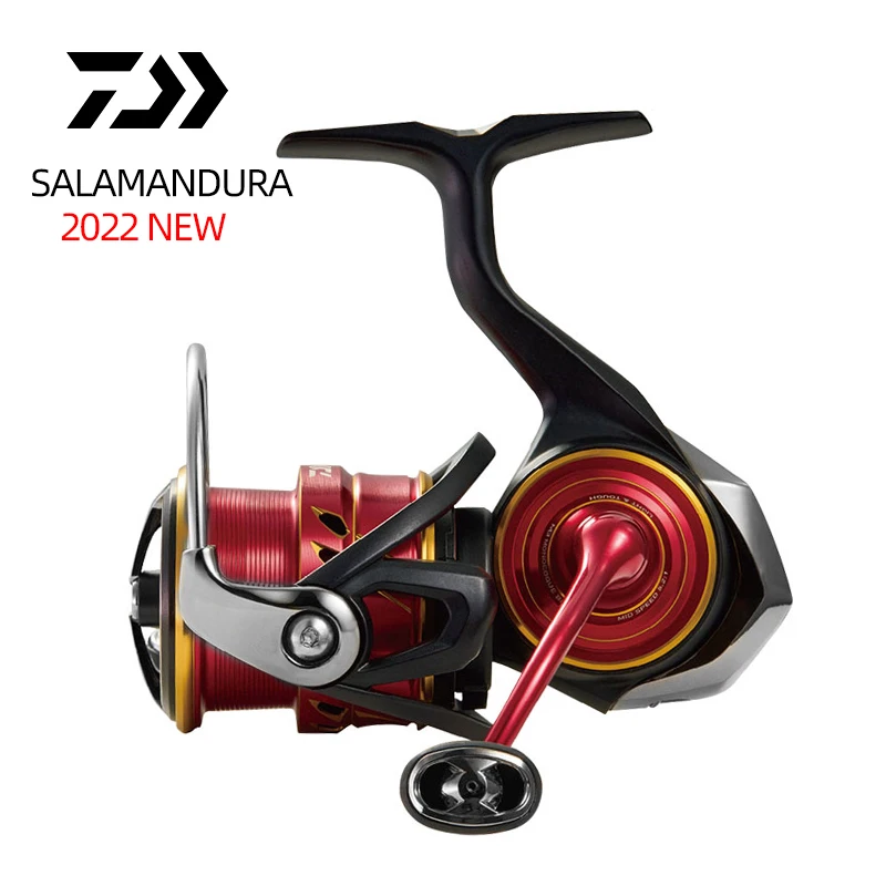 2022 NEW DAIWA SALAMANDURA LT Spinning Fishing Reel Baitcasting Reel 7+1BB Drag 5-10KG Wheels