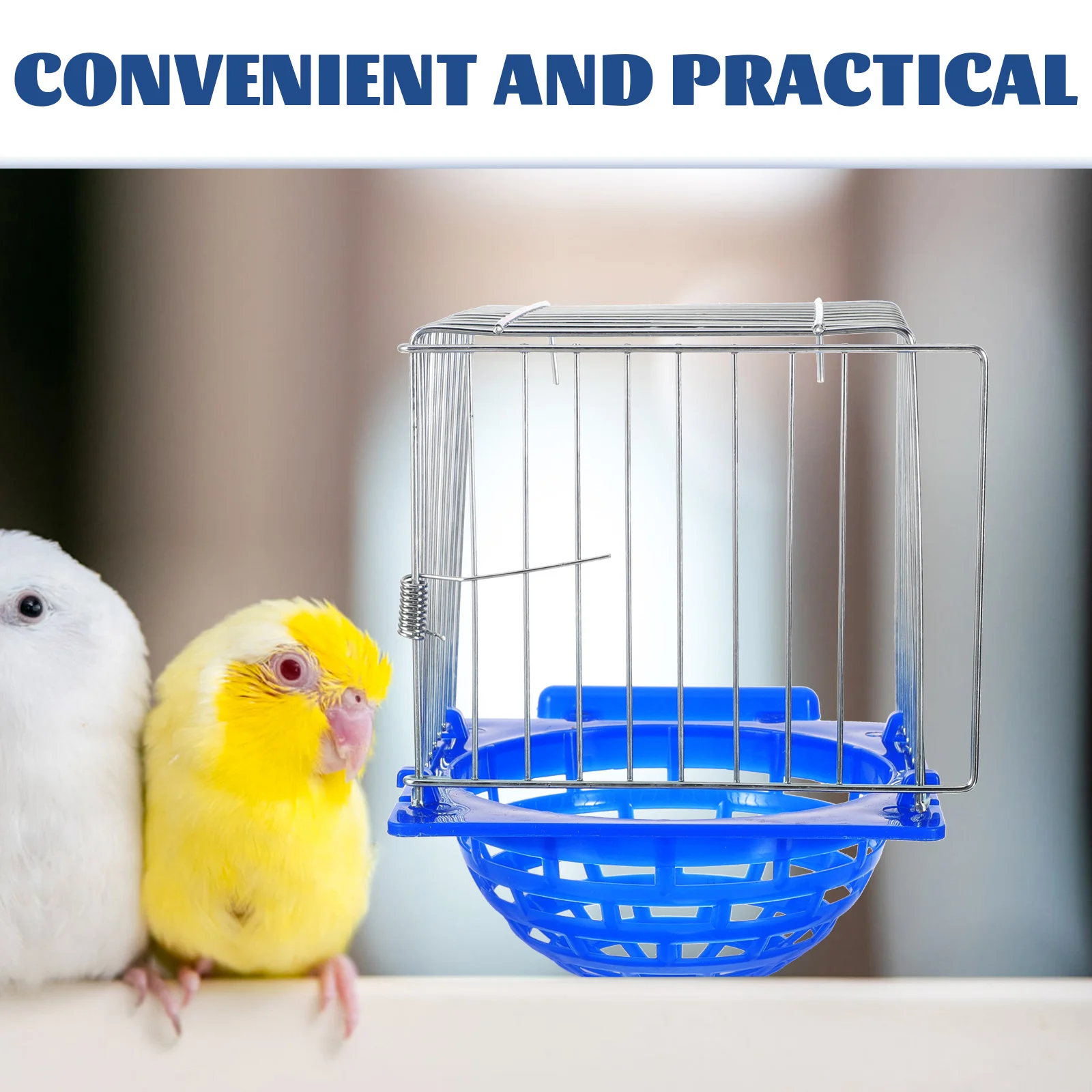 Birds Hatching Nest Parakeet Cage Iron Wire Pigeon Breeding Parrot Hideaway Shelter