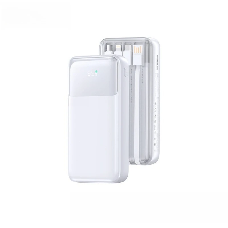 Power Bank with 10000mAh Fast - Charging Power Bank 20W Built - in Wire Power Bank 3C Certified