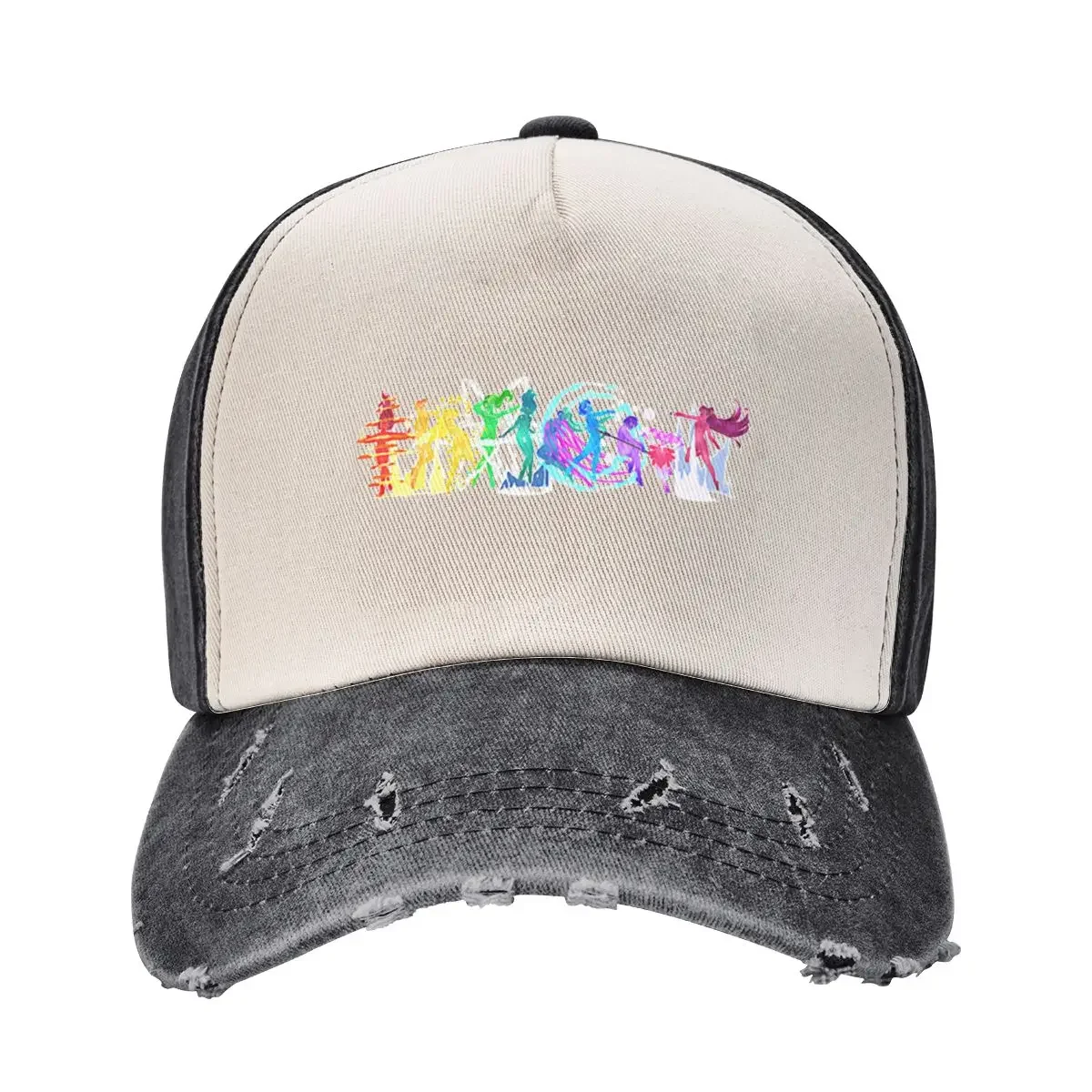 Rainbow Senshi Baseball Cap Wild Ball Hat fashionable Golf Cap Designer Man Women's