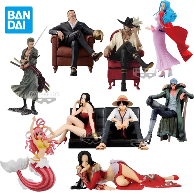 

BANDAI Original One Piece Creator Anime Figure Luffy Boa Hancock Nami Zoro Action Figure Toys For Kids Christmas Gift Model