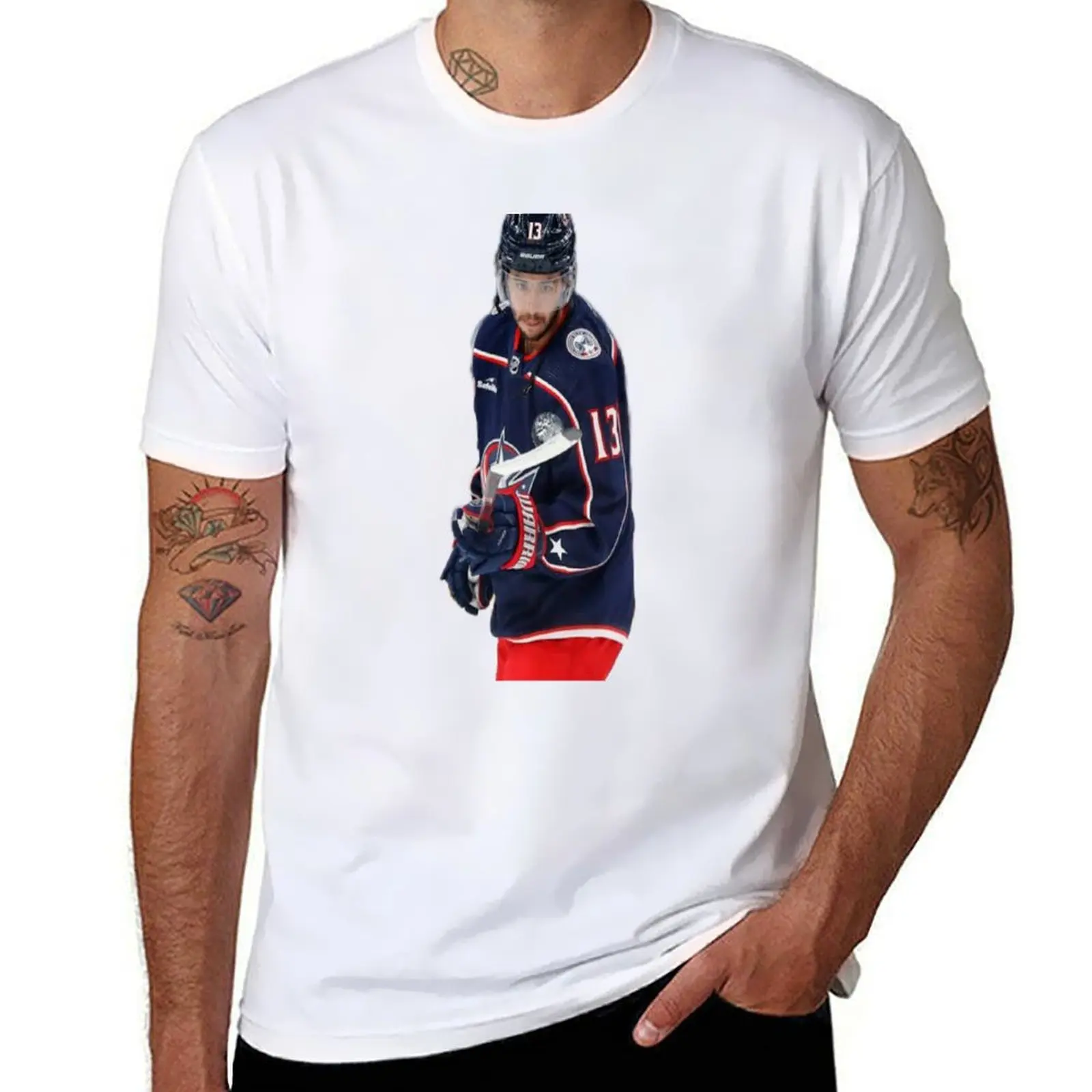

johnny gaudreau T-Shirt new gifts and t-shirts custom t shirt T-shirt men