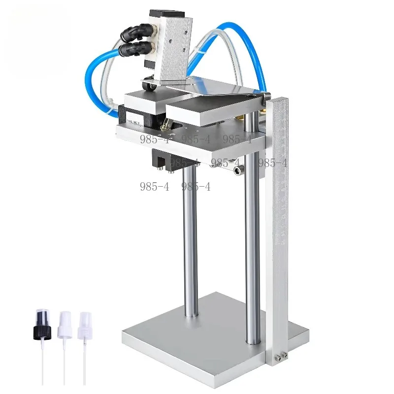 Semi Automatic Pneumatic V Shape Cutter Aluminum Alloy Material for Shampoo Perfume Plastic Pump Tube