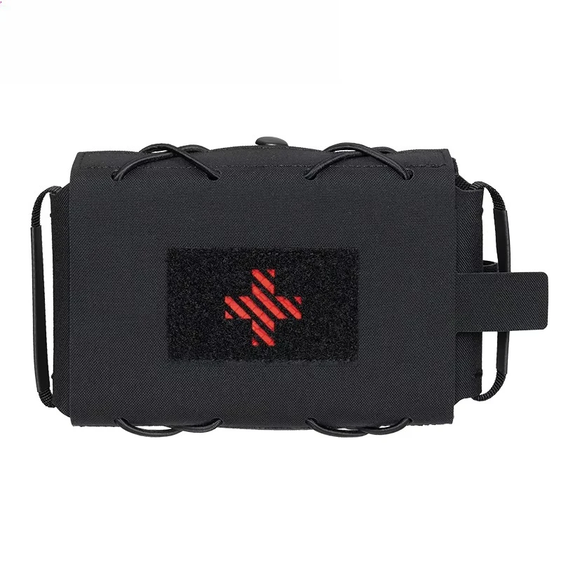 Tactical Medical Pouch Detachable First Aid Kit Laser Cut MOLLE Emergency Survival Bag for Outdoor Travel Hiking 35132