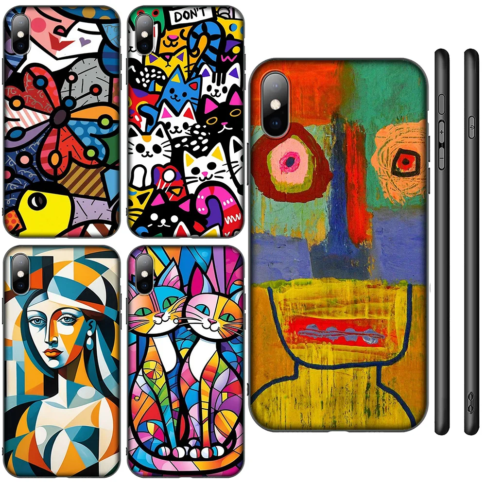 H-136 Picasso Abstract Art Painting New Phone Case for Samsung Galaxy S20 S21 S22 S23 S24 Fe Plus Ultra Lite