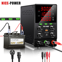 Newest DC Lab Adjustable Power Supply 30V 60V 5A 10A Switching Laboratory Bench Power-Supplies USB Type-C Quick Charge Optional