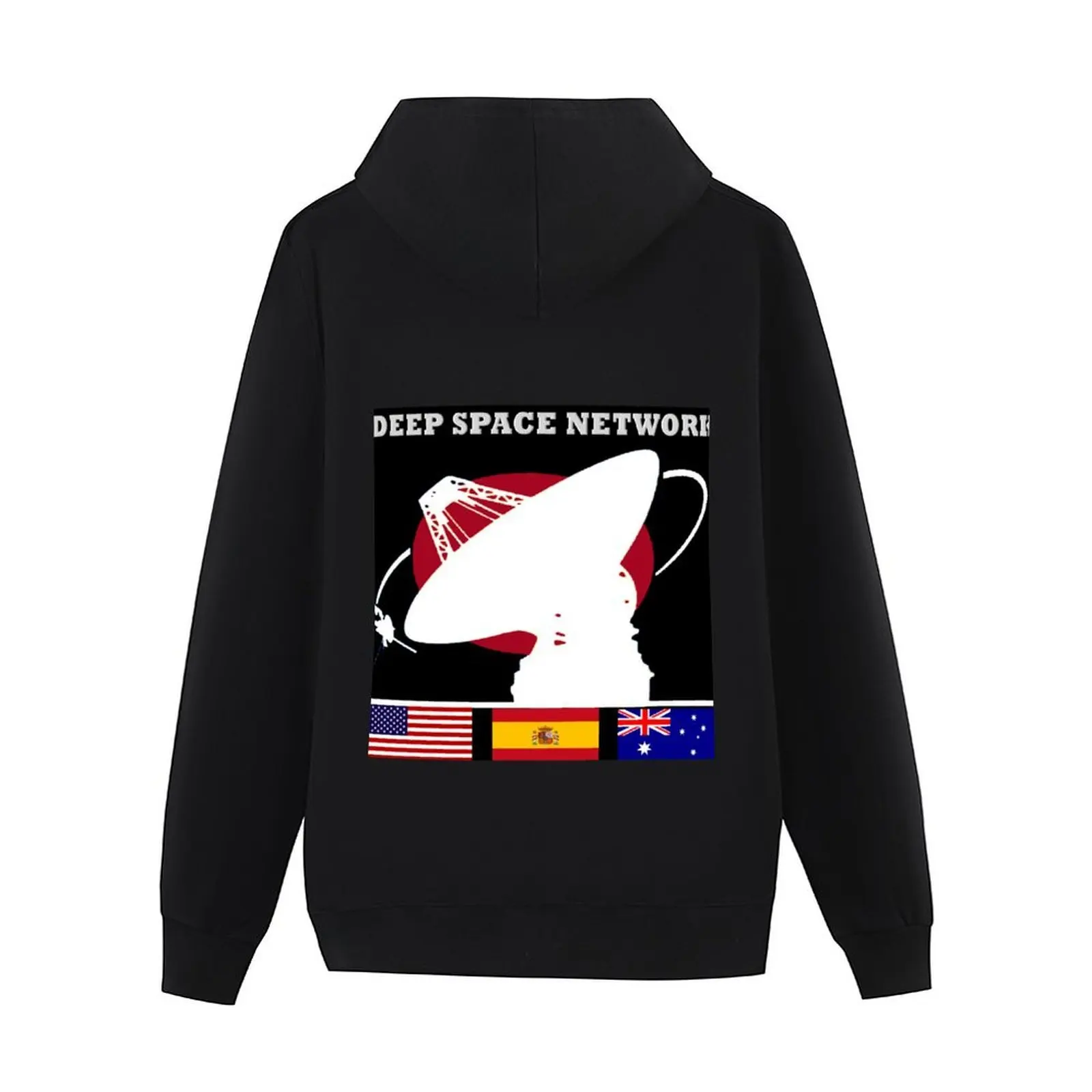 ملابس بقلنسوة بشعار شبكة الفضاء العميق على الطراز الكوري ملابس على الطراز الياباني ملابس رجالية للخريف بدلة رياضية للرجال #3