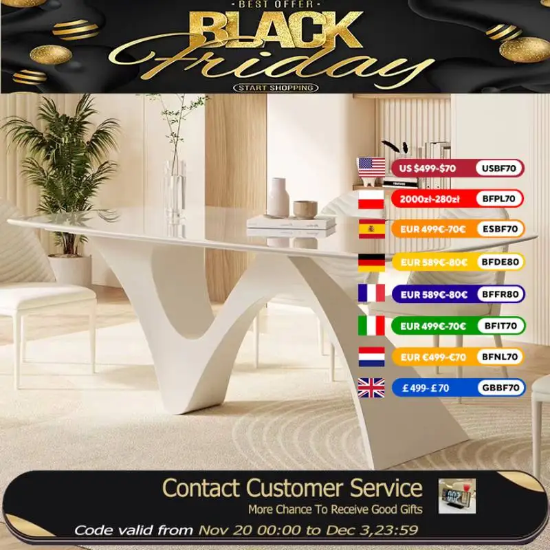 

Nordic Square Dining Tables Restaurant Italian Living Room Dining Tables Luxury Wooden White Tavola Da Pranzo Home Furniture