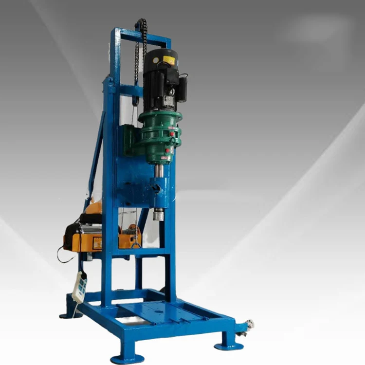 OEM Electrical Water Digging Well Drilling Machine Deep Electric Water Rotary Drill Rig Machine with Flushing