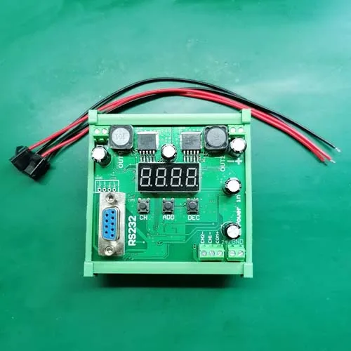 Visual Two Channel Constant Current Light Source Controller Remote RS232 Control Button Dimming Manufacturer Direct Sales