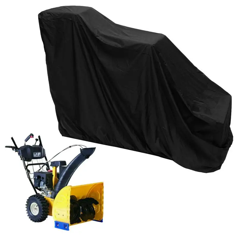 Snow Blower Cover Oxford cloth Snow Thrower Covers Universal fit Snow Blower Accessories All Weather Most Electric Snowblowers