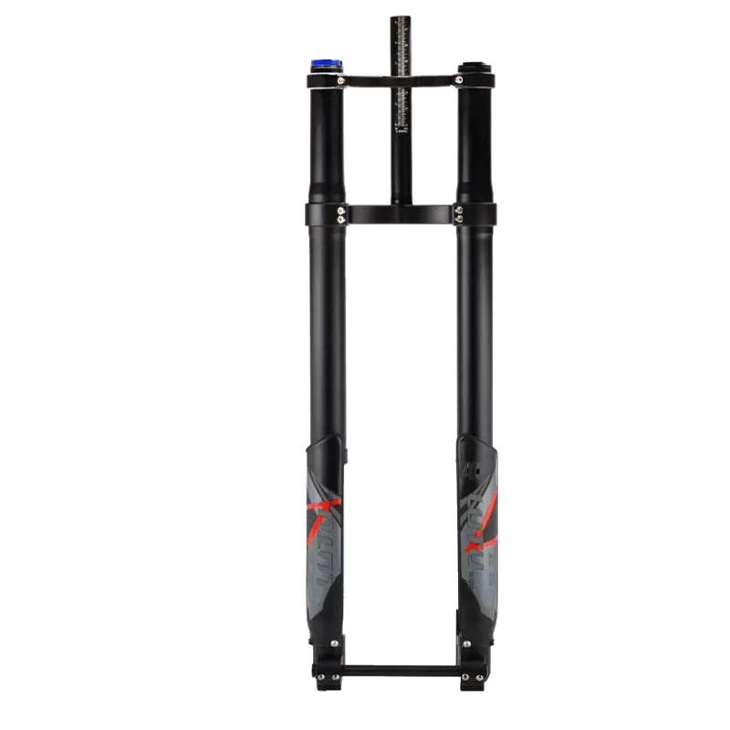 STLF Mountain Bike Fork, Double Shoulder Barrel Axle Suspension Inverted Fork, air Fork 27.5 Inches, 29 Inches Locked