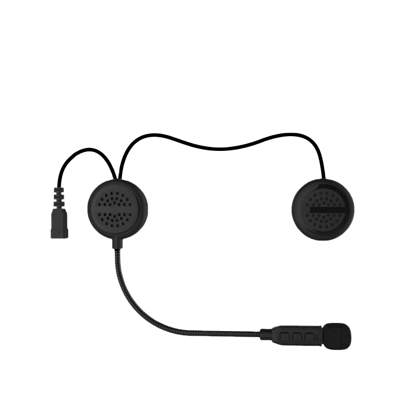 

Bluetooth-гарнитура для шлема, беспроводной интерком для мотоцикла, шумоподавление, простая установка, громкая связь