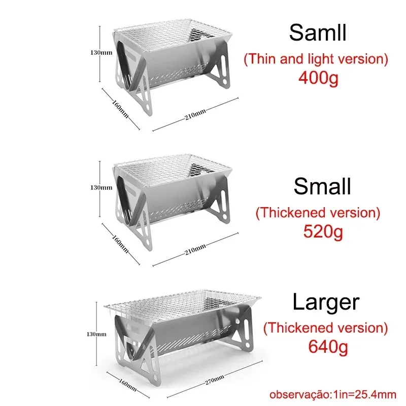 Barbecue a carbone Barbecue Grill forno di riscaldamento pieghevole turistico per te utensili per stufe a legna anello anelli da campeggio griglia