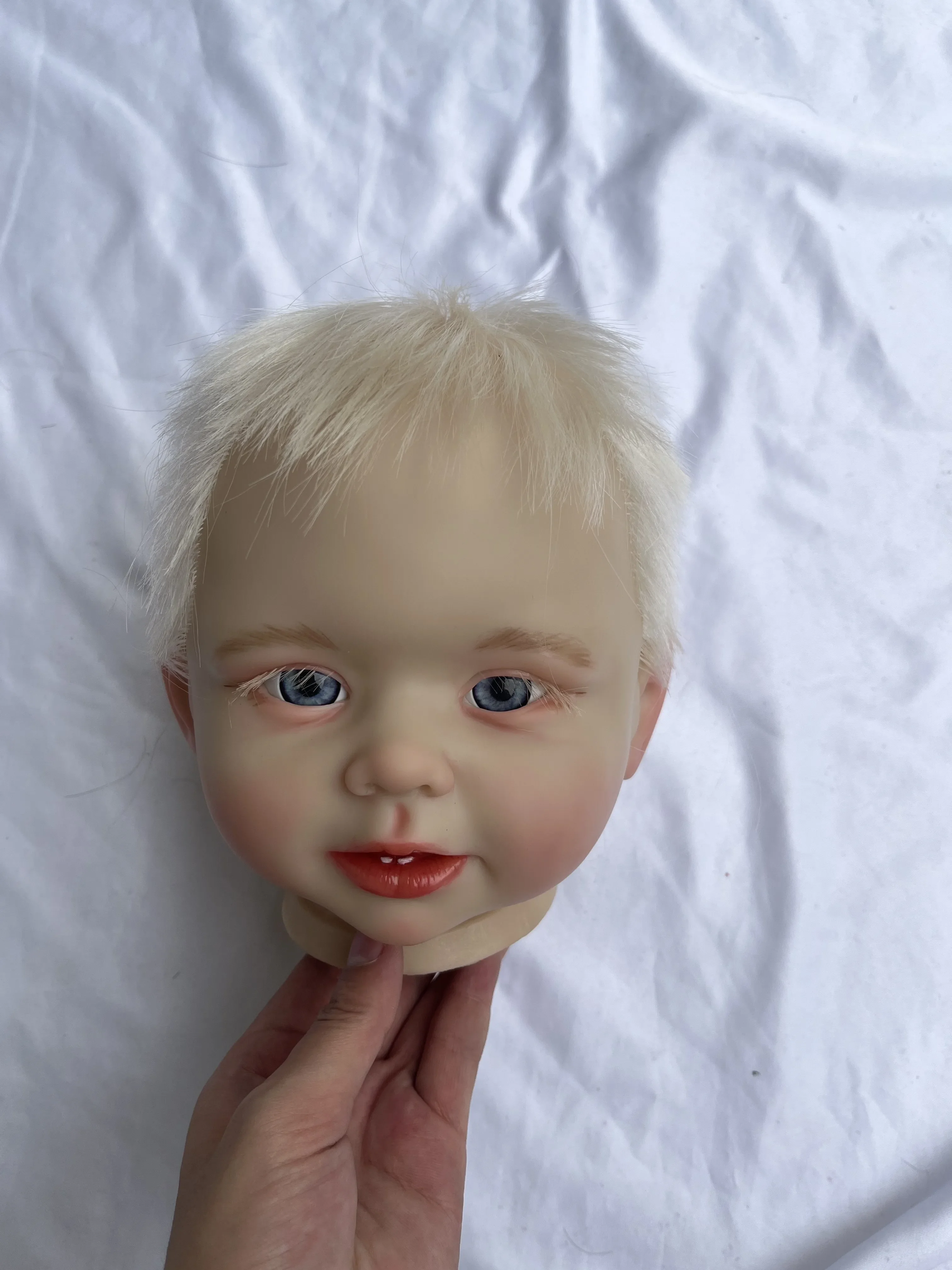 DLS Fornitura limitata personalizzata 28 pollici Reborn Baby Doll Bonnie con capelli radicati a mano Kit dipinto Parte fai da te Regalo di Natale