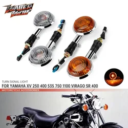 Turn Signal Light For YAMAHA XV 250 400 535 750 1100 Virago VMAX 1200 SR 400 Motorcycle Accessories LED Blinker Indicator Lamp