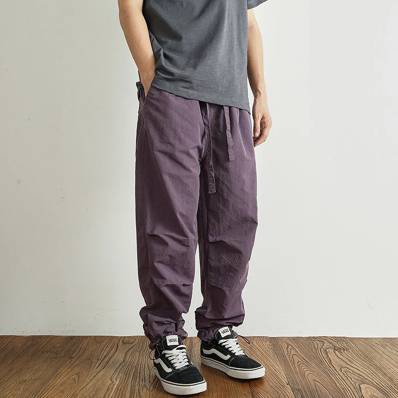 

Lightweight Qui-Dry Men's Cargo Pants Summer Wide Leg Casual Faionable Loose Fit Urban Sle All-Season Straight Leg Trou...