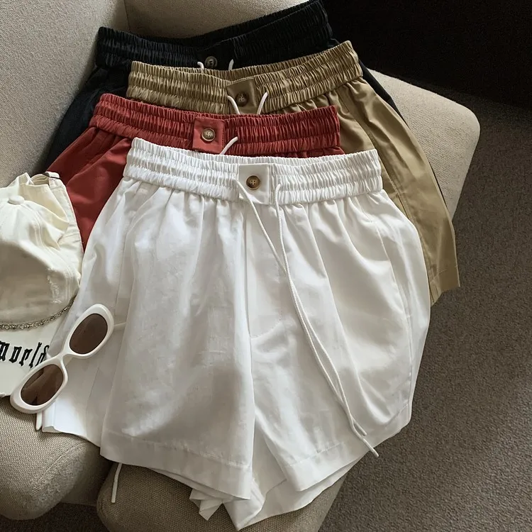 

Emily Clud Recommended Casual Loose Workwear orts Women's Small Size A-Line Wide Leg Pants Straight Body pe Suitable