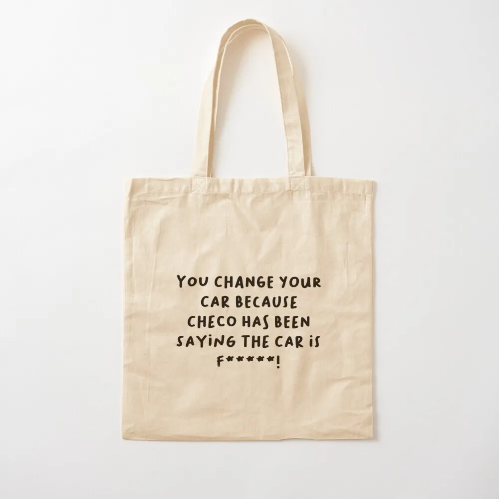 

You change your car! Tote Bag tote canvas men's Cloth bags Big Canvas