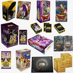 Genuine KAYOU Saint Seiya Cards Myth Cloth Anime Collection Card Saint Cloth Awakening Saori Kido Peripherals Paper Games Toys