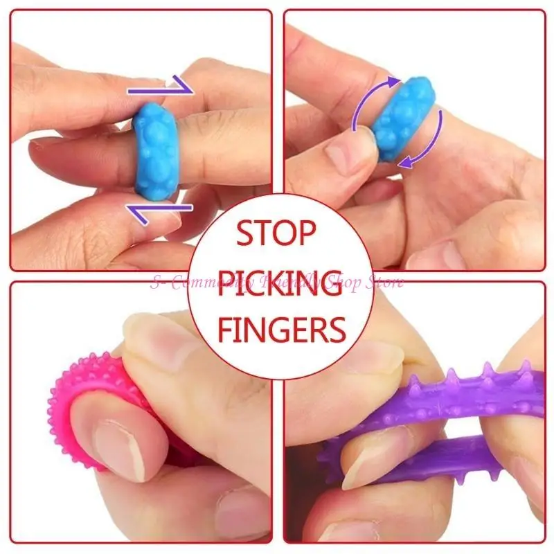 85ae novidade anéis brinquedo simulação brinquedo A atividade sensorial inquieta anéis para crianças