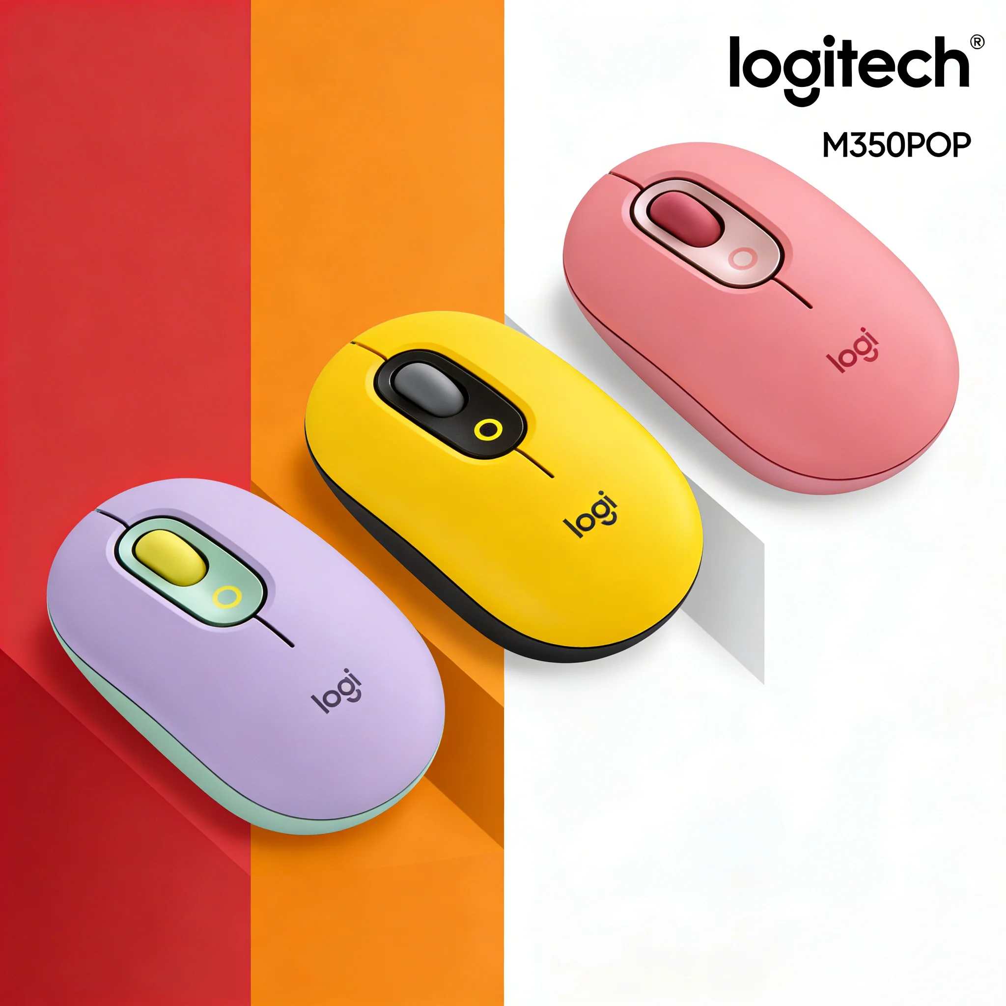 

Logitech MX Anywhere 3S/ M350Pop /M350Wireless Mouse,Logitech Pocket-Sized Portable, Wireless Multi-Device Cute for Office Use