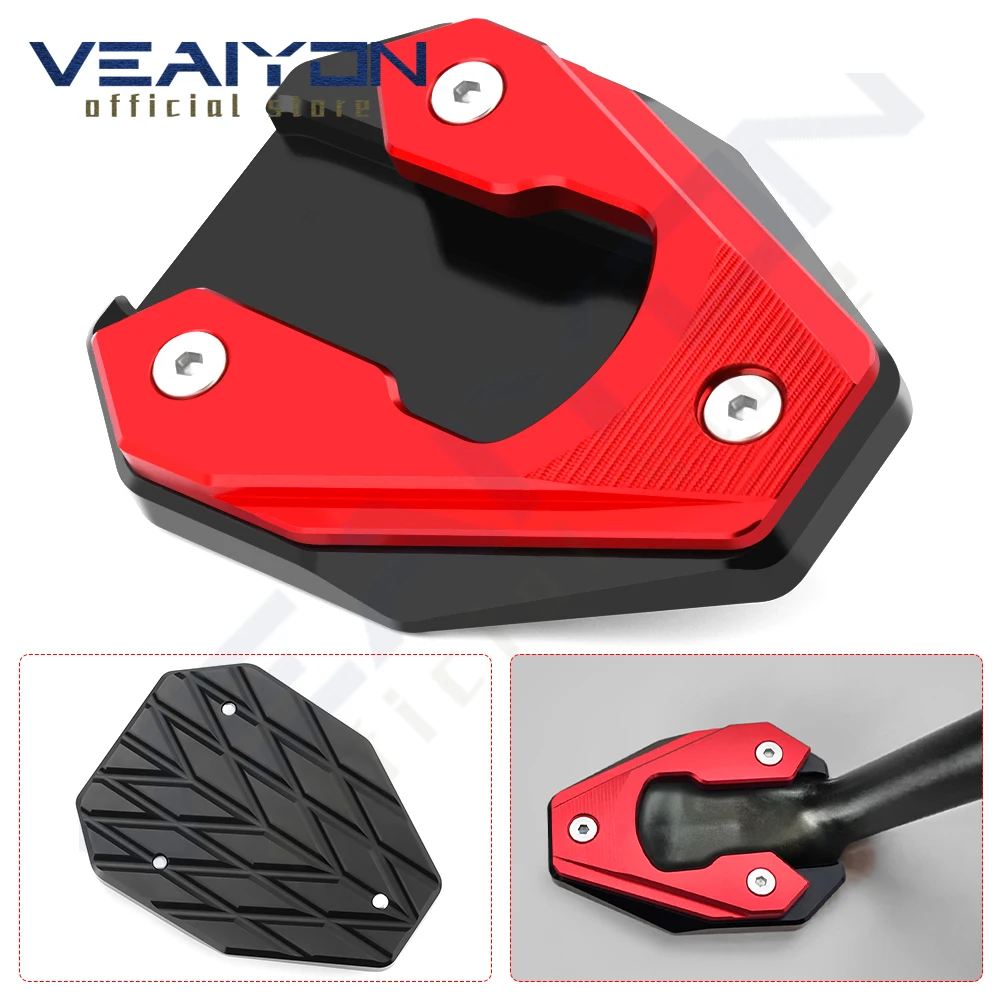 

2023 For Kawasaki Vulcan S 650 EN650 VN650 Vulcan Cafe Side Support Stand Foot Kickstand Extension Pad Motorcycle Accessories