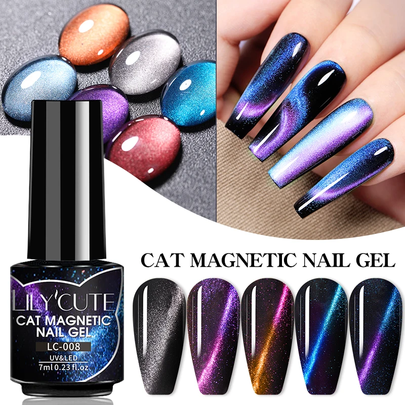 LILYCUTE 7ML 9D Starry Rainbow - Nail Art Rainbow ulasan dan harga