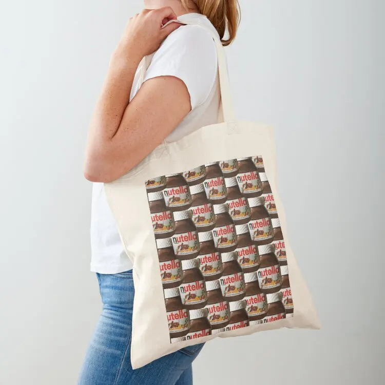 Nutella Digital Dream Tote Bag canvas tote Women's beach bags Gift bag shopping cart bags