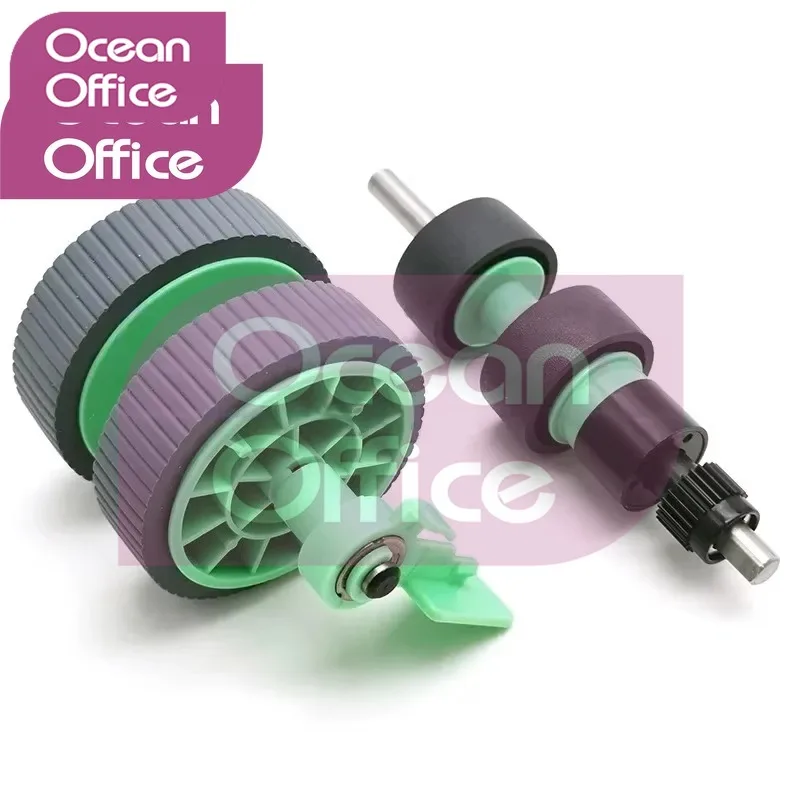 1SETS LD1947001 LD1948001 Separate Reverse Pickup Roller support for BROTHER ImageCenter ADS-2400N ADS-2800W ADS-3600W ADS-3000N