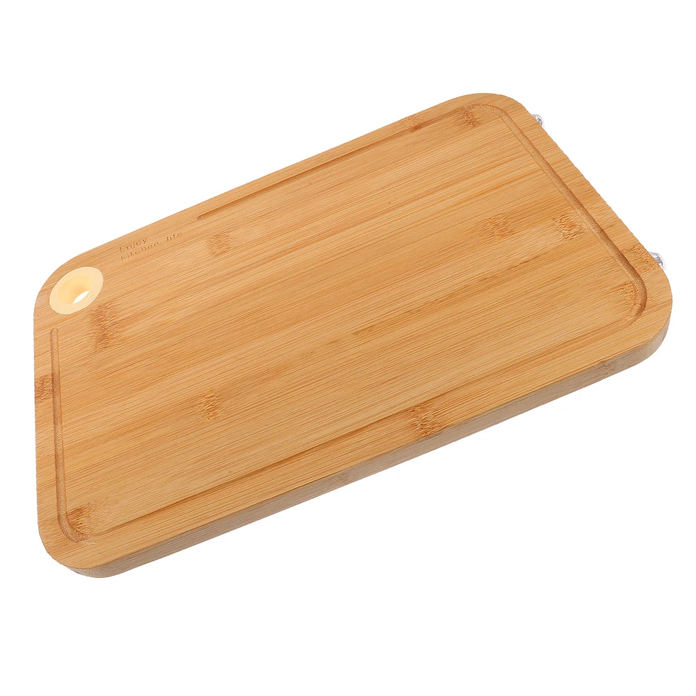 

Bamboo Cutting Board Unbreakable Dual sided Kitchen Household Fruit Chopping Board Safe Material Compact Size Store