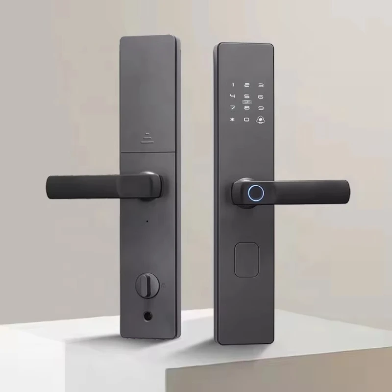 Compatible Smart Keyless Lock 200 Fingerprint Capacity Grade Security Memory Card Multi-Unlock