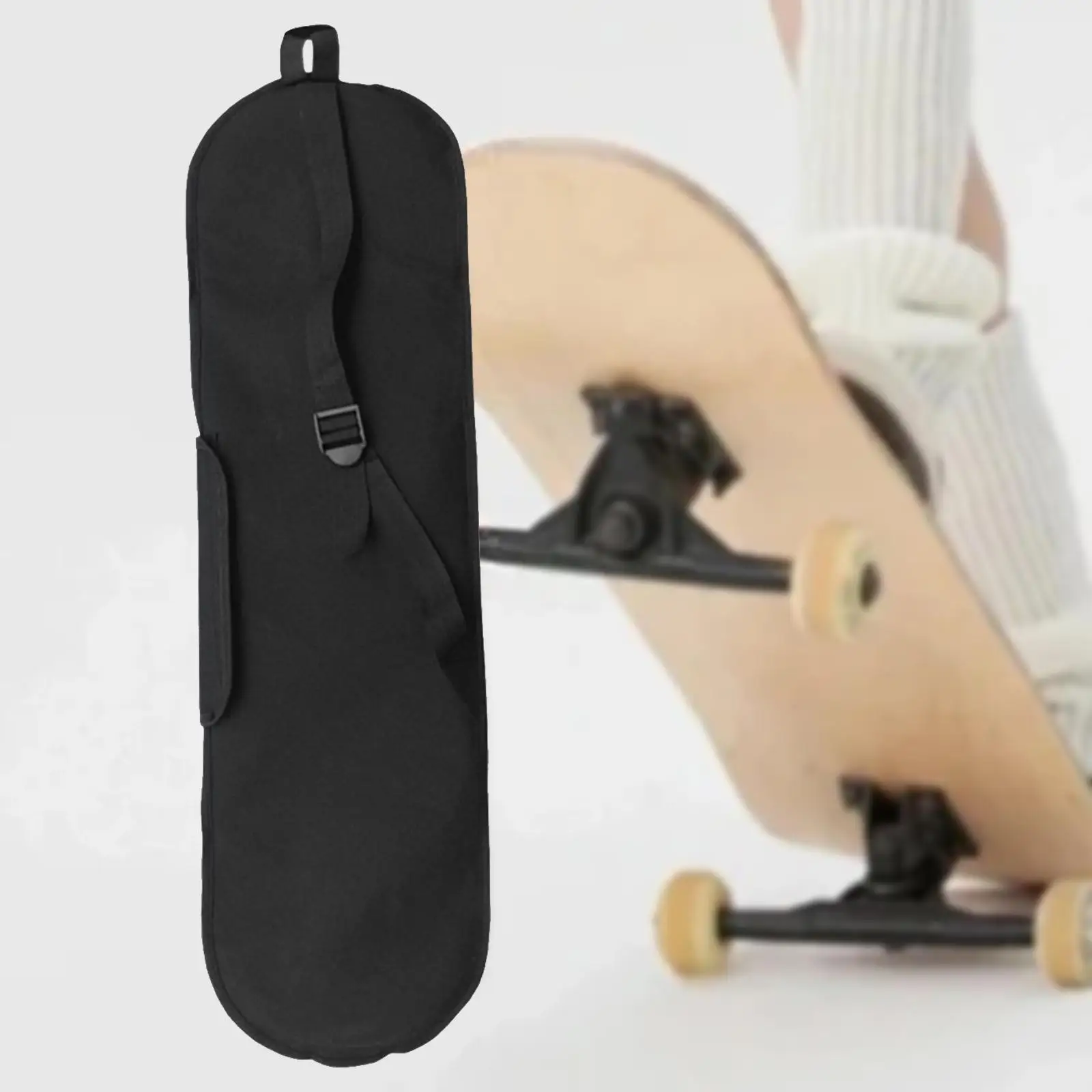 Zaino da Skateboard Deck pieghevole impermeabile borsa da viaggio per bambini all'aperto cinghie regolabili custodia da trasporto per Skateboard elettrico portatile