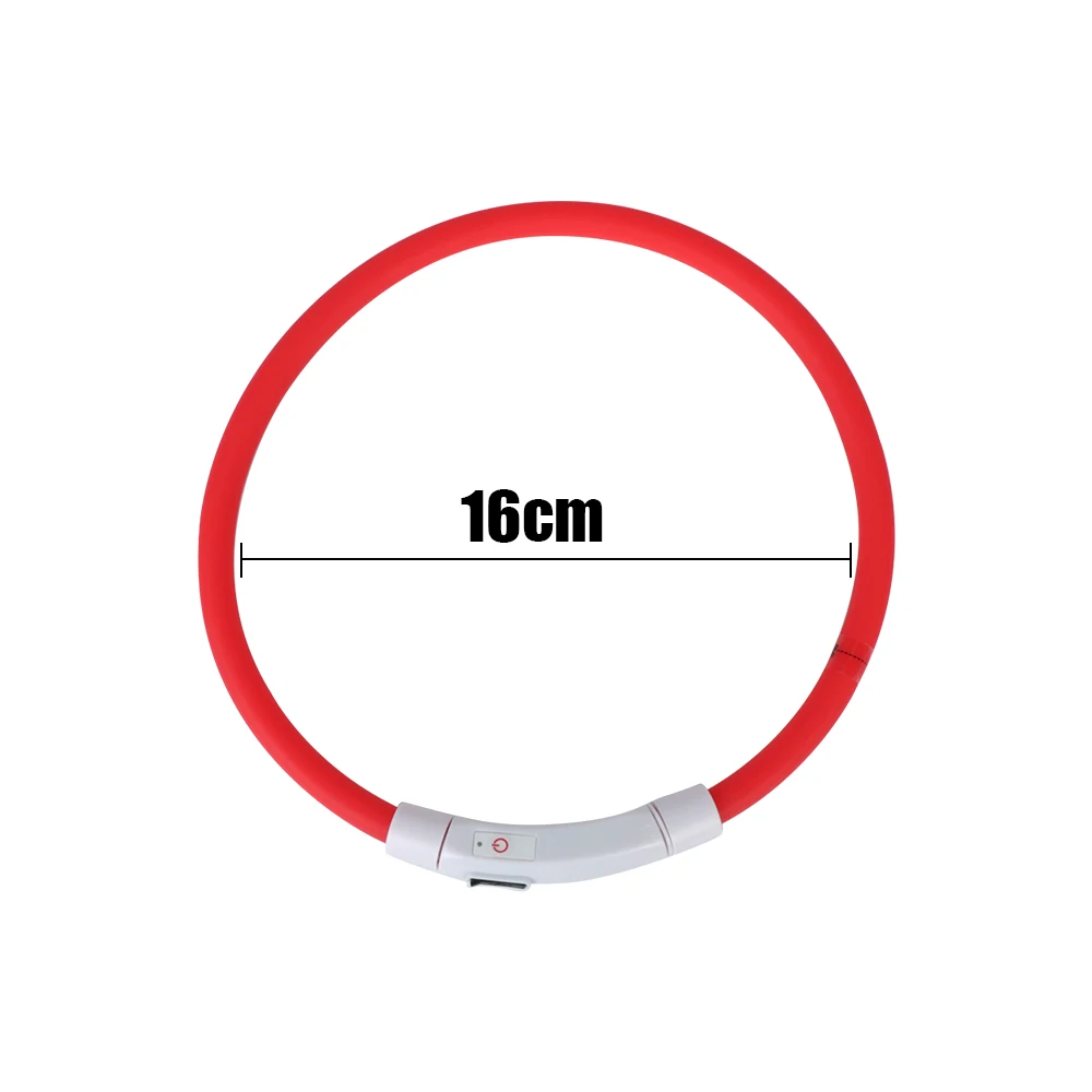 Night Luminous Charge Collar Pet Accessories Night Safety Flashing Glow Collar Dog Loss Prevention Led Usb Dog Collar