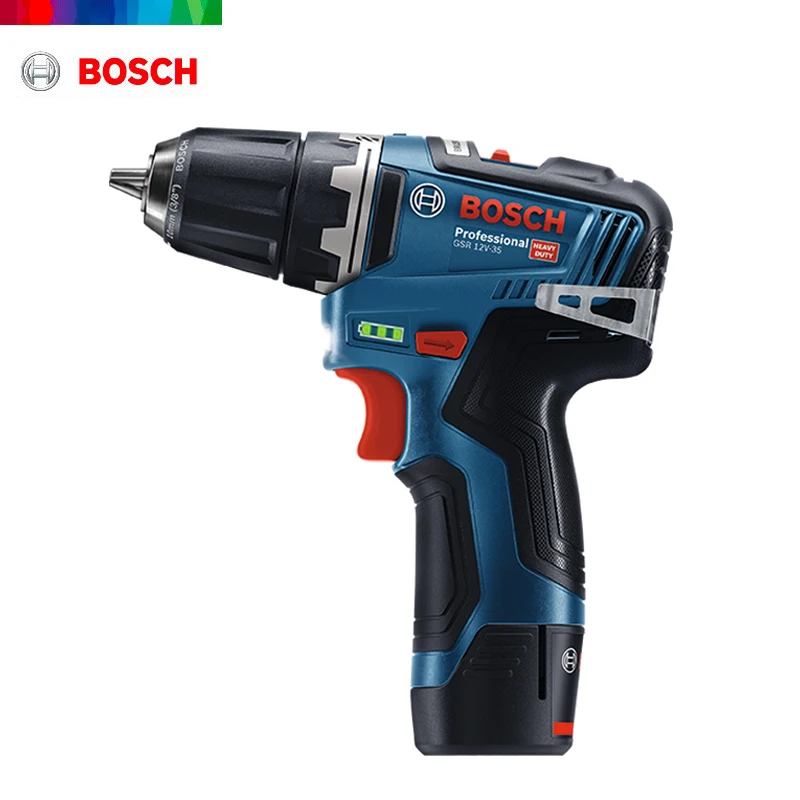 Электродрель Bosch GSR 12V-35, Электрическая отвертка промышленного класса с бесщеточным Мотором, бытовая дрель