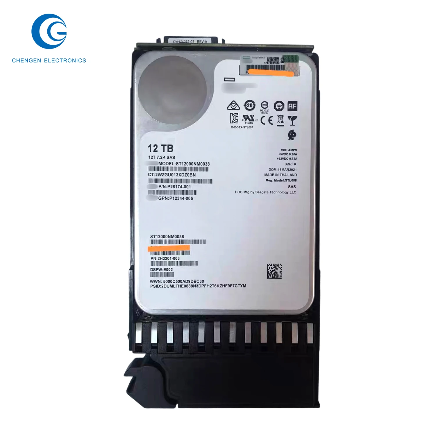 

Quality Assurance Hard Dsik Drive Q2R42A Msa 12Tb 12G Sas 7.2K Large Form Factor (3.5In) Midline 512E Enterprise Hdd