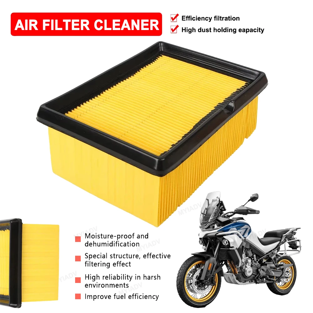 

Motorcycle Air Intake Filter Cleaner For CFMOTO 800 MT 800MT MT800 2021 2022 2023 2024 Engine Purification Clean Accessories