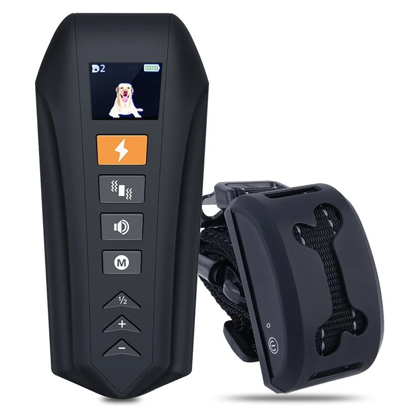 

400M Waterproof And Anti-Barking Rechargeable Receiver Electric Remote Training Collar For Pet Dogs