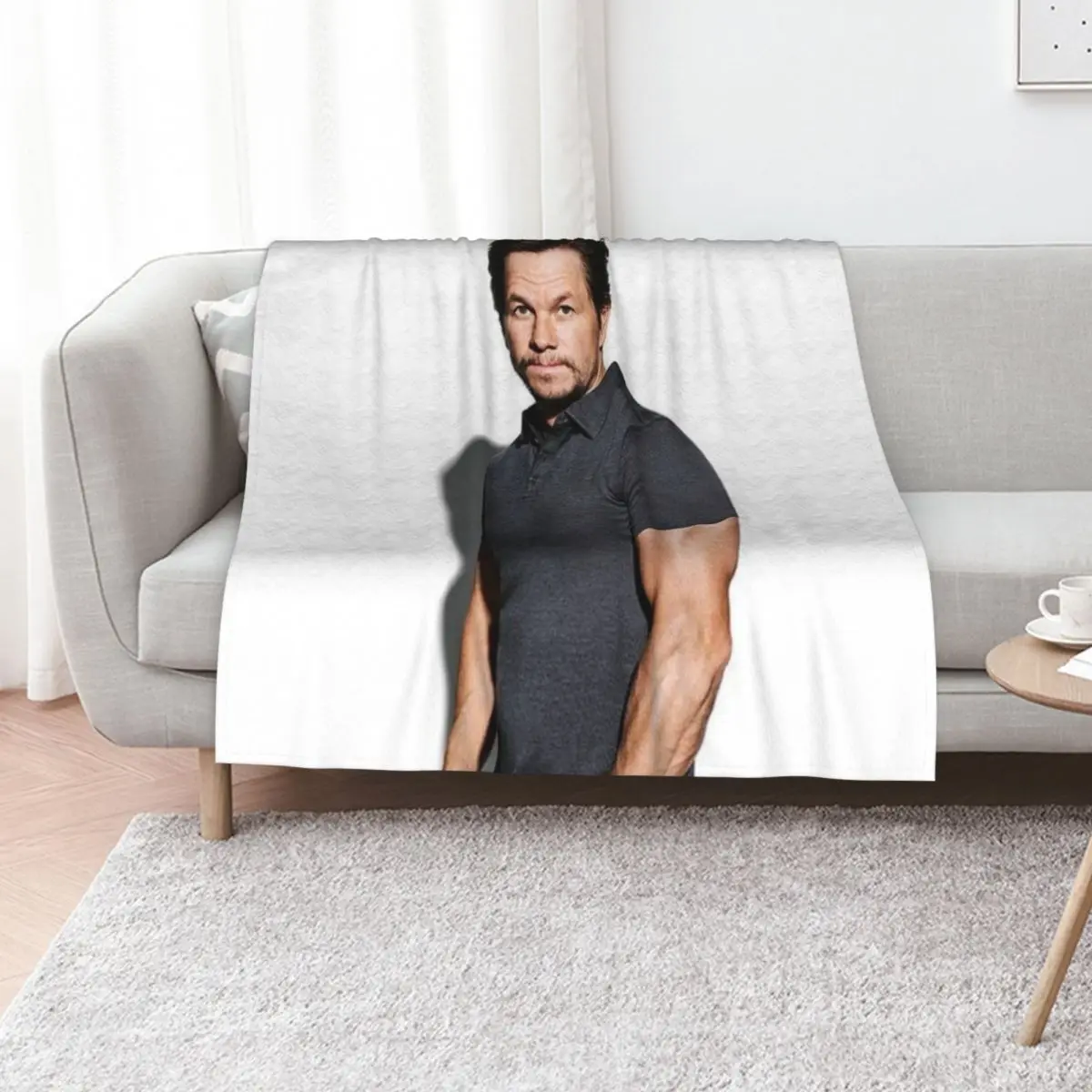 mark wahlberg Throw Blanket Retros decorative Single Giant Sofa valentine gift ideas Summer Blankets