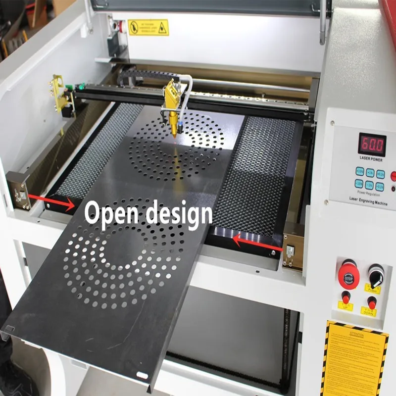 Free Shipping 60w 4060 Co2 Laser Engraver 220v/110v Laser Cutter Machine CNC Laser Engraving Machine Co2 Laser Marking Machine