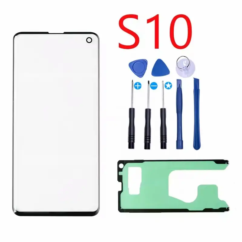 1Set New LCD Display Front Glass Outer External Touch Screen Lens Panel For Samsung Galaxy S8 S9 S10 Note 8 9 10 20 Plus Ultra - Image 5