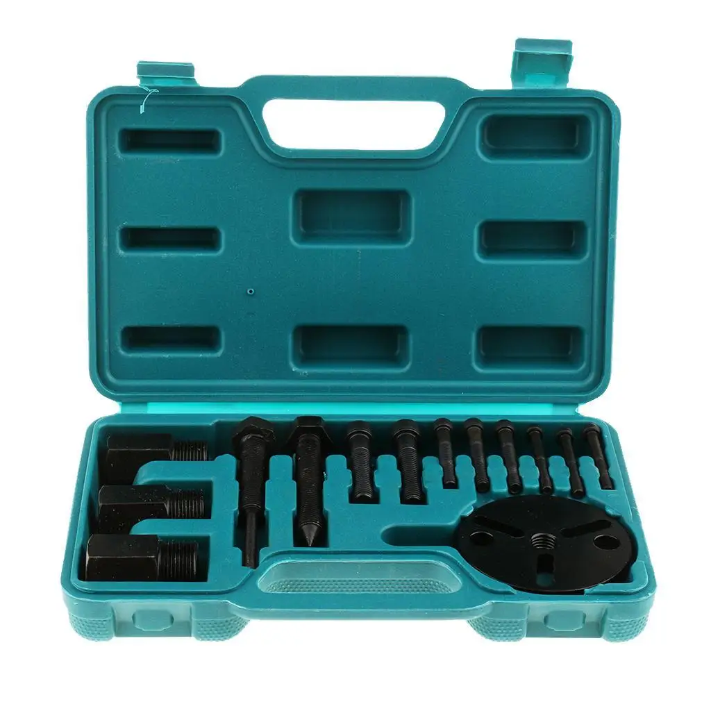 14 Pieces Air Condition A/C Compressor Clutch Remover Puller Installer Tool